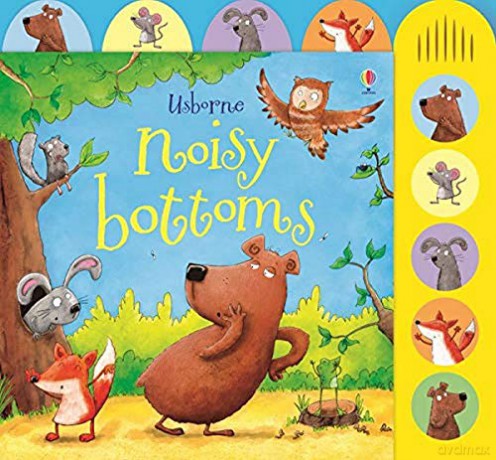 Noisy Bottoms (Usborne Noisy Books) - Sam Taplin [KSIĄŻKA]