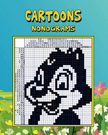 Nonograms: Cartoons - Vadim Teriokhin [KSIĄŻKA]