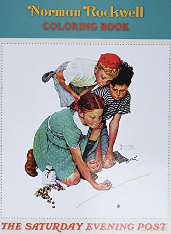 Norman Rockwell Colouring Book - Norman Rockwell [KSIĄŻKA]