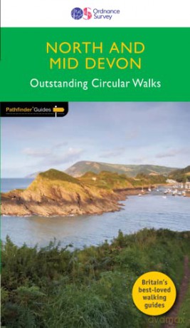 North and Mid Devon Pathfinder Walking Guide | Ordnance Survey | Pathfinder 68 | 28 Outstanding Circular Walks | Devon | Nature | Walks | Adventure - Sue Viccars [KSIĄŻKA]