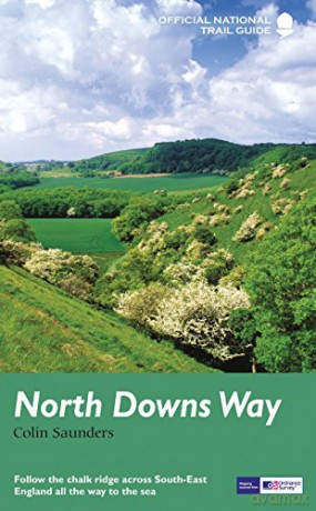 North Downs Way: National Trail Guide (National Trail Guides) - Colin Saunders [KSIĄŻKA]