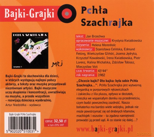Pchła Szachrajka [AUDIOBOOK] [CD]