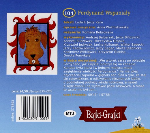 Ferdynand Wspaniały [AUDIOBOOK] [2CD]