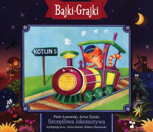 Szczęśliwa lokomotywa [AUDIOBOOK] [CD]