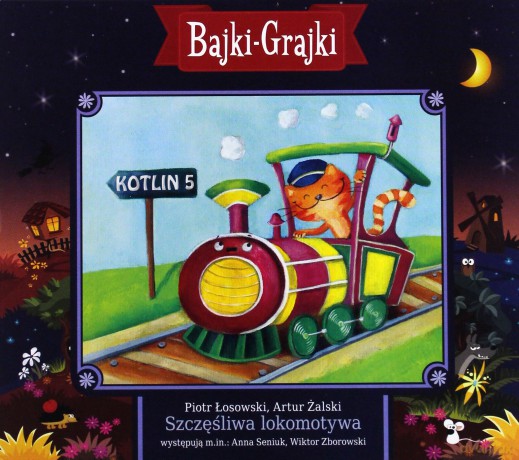Szczęśliwa lokomotywa [AUDIOBOOK] [CD]
