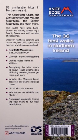 Northern Ireland: The Unmissable Walks (Walking Northern Ireland): Real OSNI Maps 1:25,000/1:50,000: The Unmissable Hikes - Andrew McCluggage [KSIĄŻKA]