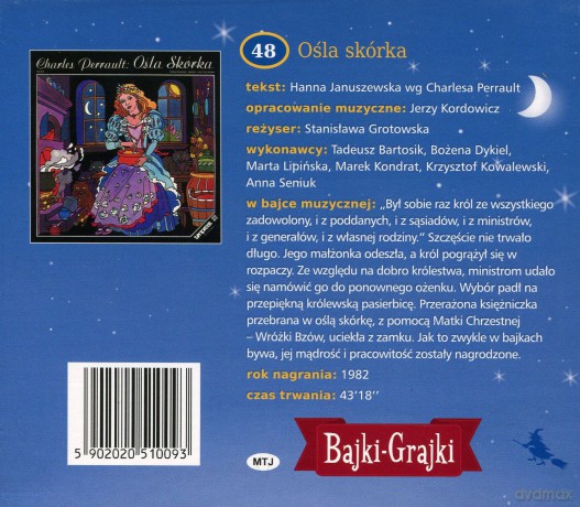 Ośla skórka [AUDIOBOOK] [CD]