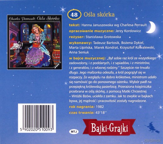 Ośla skórka [AUDIOBOOK] [CD]