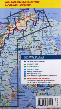 Norway Marco Polo Pocket Travel Guide - with pull out map (Marco Polo Travel Guides) - Marco Polo [KSIĄŻKA]