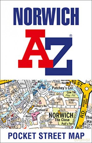 Norwich A-Z Pocket Street Map - A-Z Maps [KSIĄŻKA]