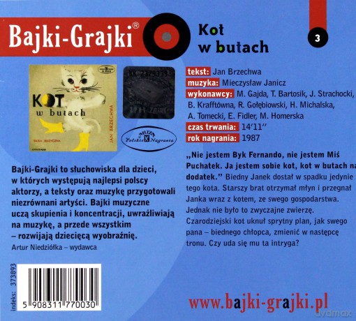 Kot w butach [AUDIOBOOK] [CD]