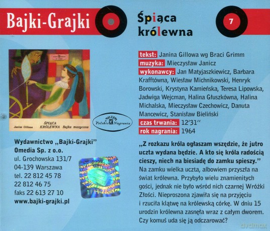 Śpiąca królewna [AUDIOBOOK] [CD]