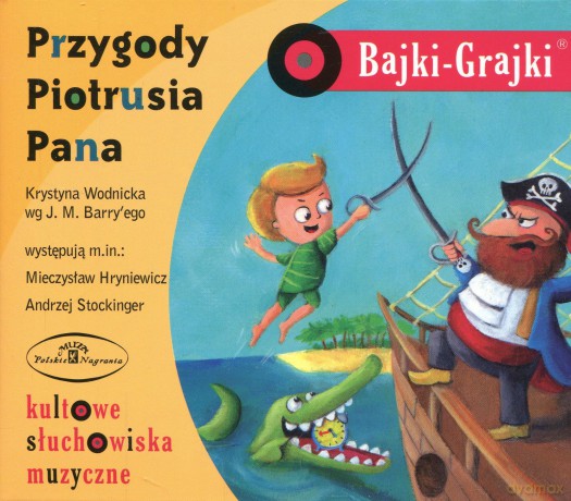 Przygody Piotrusia Pana - Krystyna Wodnicka wg J.M. Barry'ego [AUDIOBOOK] [CD]