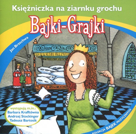 Księżniczka na ziarnku grochu [AUDIOBOOK] [CD]