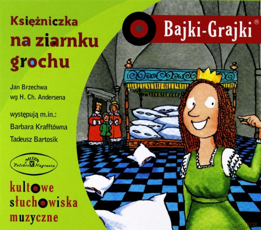 Księżniczka na ziarnku grochu [AUDIOBOOK] [CD]