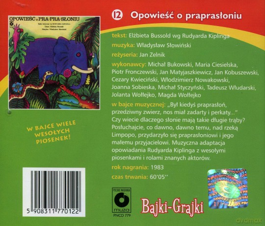 Opowieść o prasłoniu [AUDIOBOOK] [CD]