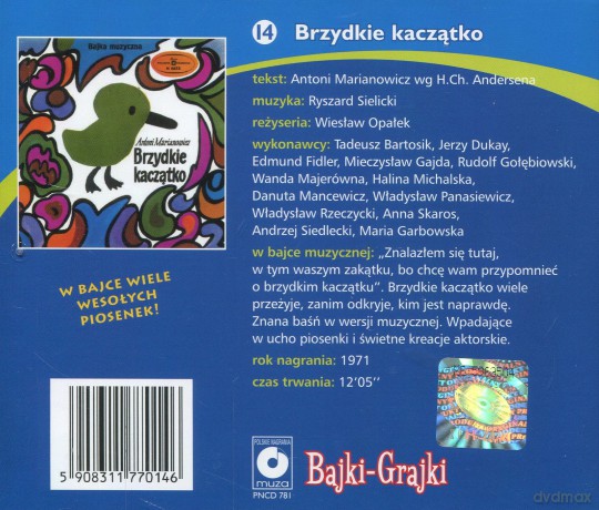 Brzydkie kaczątko [AUDIOBOOK] [CD]