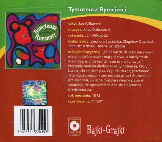 Tymoteusz Rymcimci [AUDIOBOOK] [CD]