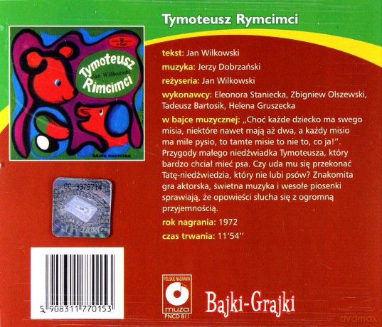Tymoteusz Rymcimci [AUDIOBOOK] [CD]