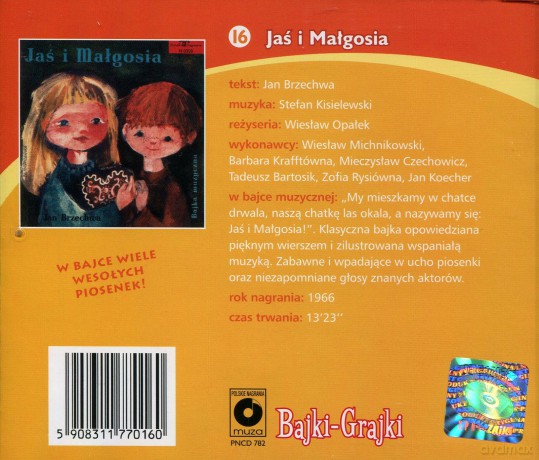 Jaś i Małgosia [AUDIOBOOK] [CD]