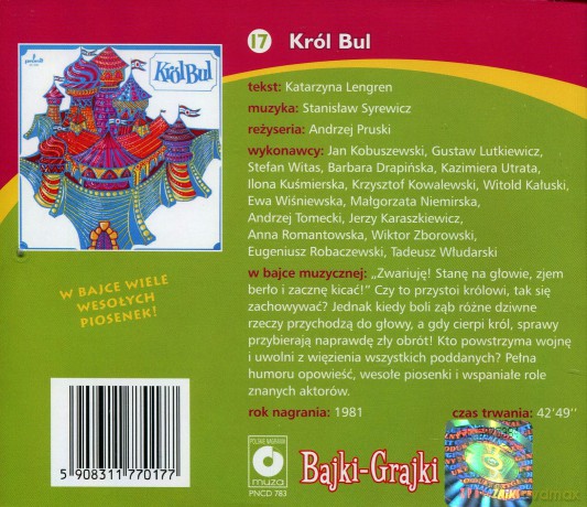 Król Bul - Katarzyna Lengren [AUDIOBOOK] [CD]