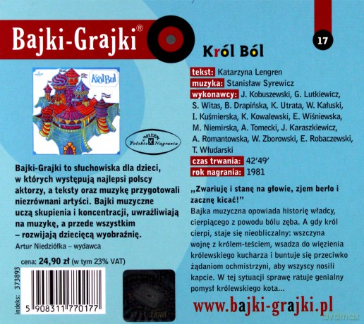 Król Bul - Katarzyna Lengren [AUDIOBOOK] [CD]