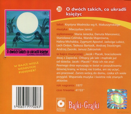 O dwóch takich, co ukradli księżyc [AUDIOBOOK] [CD]