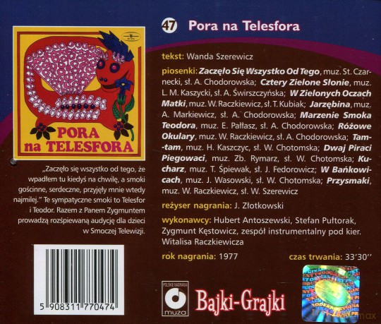 Pora na Telesfora [AUDIOBOOK] [CD]