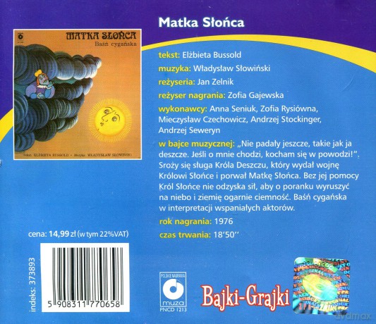 Matka Słońca - Elżbieta Bussold [AUDIOBOOK] [CD]