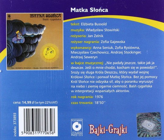 Matka Słońca - Elżbieta Bussold [AUDIOBOOK] [CD]