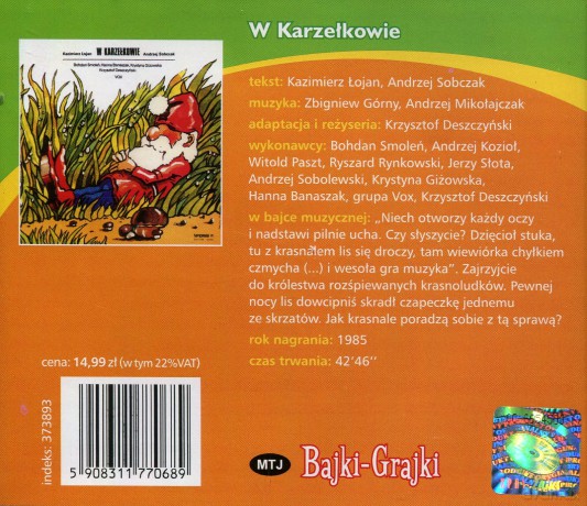 W Karzełkowie - Kazimierz Łojan, Andrzej Sobczak [AUDIOBOOK] [CD]