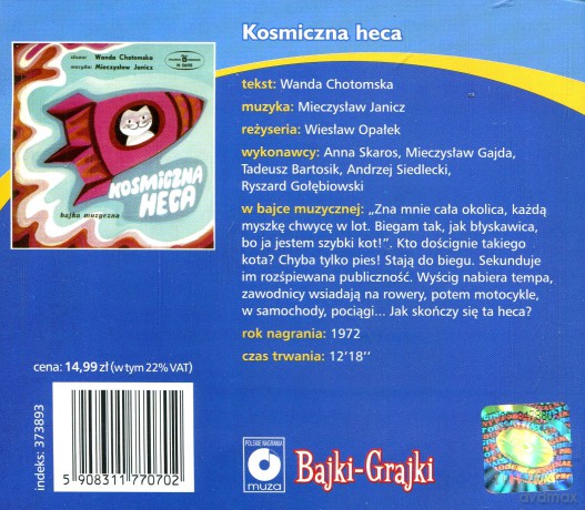 Kosmiczna heca [AUDIOBOOK] [CD]