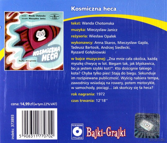 Kosmiczna heca [AUDIOBOOK] [CD]