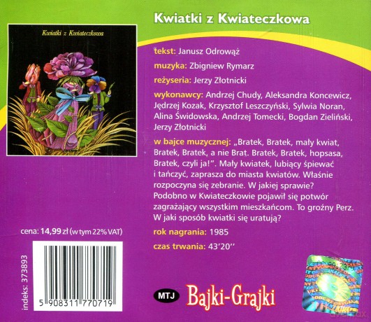 Kwiatki z Kwiateczkowa [AUDIOBOOK] [CD]