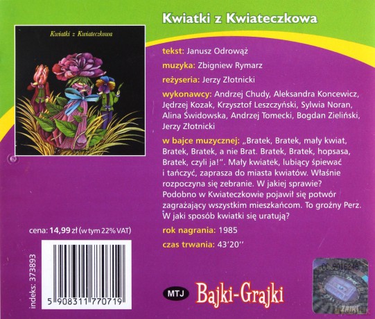 Kwiatki z Kwiateczkowa [AUDIOBOOK] [CD]