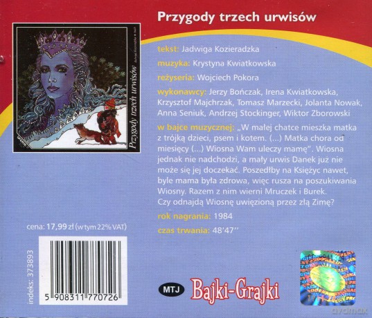 Przygody trzech urwisów [AUDIOBOOK] [CD]