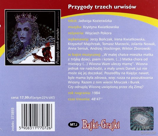 Przygody trzech urwisów [AUDIOBOOK] [CD]