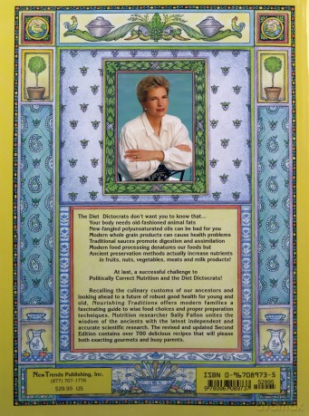 Nourishing Traditions: The Cookbook That Challenges Politically Correct Nutrition and the Diet Dictocrats - Sally Fallon [KSIĄŻKA]