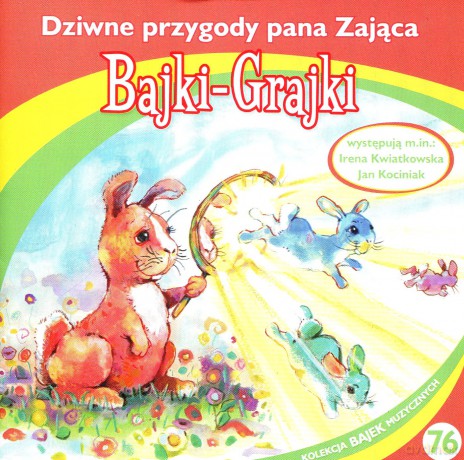 Dziwne przygody pana Zająca [AUDIOBOOK] [CD]