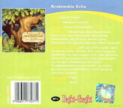 Królewskie Echo [AUDIOBOOK] [CD]