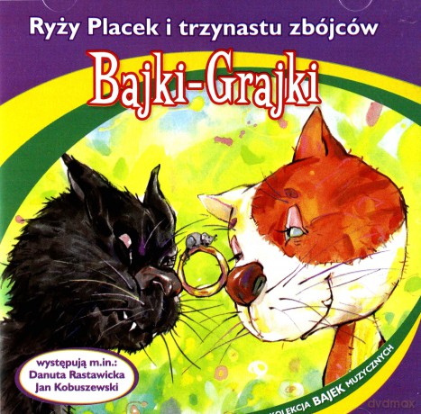 Ryży Placek i trzynastu zbójców [AUDIOBOOK] [CD]