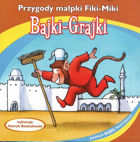 Przygody małpki Fiki-Miki [AUDIOBOOK] [CD]