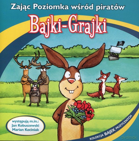Zając Poziomka wśród piratów [AUDIOBOOK] [CD]
