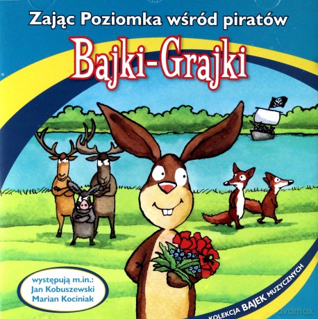 Zając Poziomka wśród piratów [AUDIOBOOK] [CD]