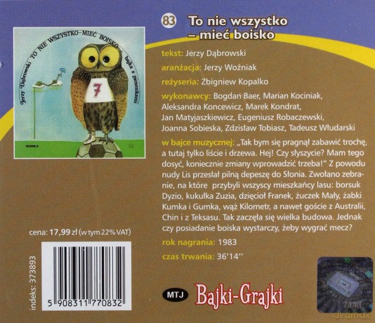 To nie wszystko-mieć boisko [AUDIOBOOK] [CD]