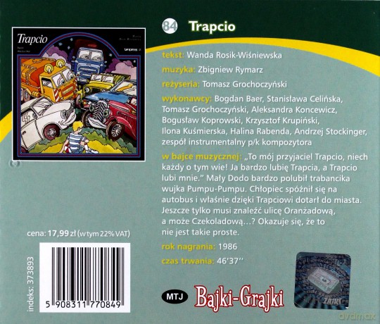 Trapcio [AUDIOBOOK] [CD]