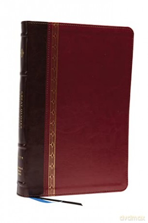 NRSVCE, Great Quotes Catholic Bible, Leathersoft, Burgundy, Comfort Print: Holy Bible - Catholic Bible Press [KSIĄŻKA]