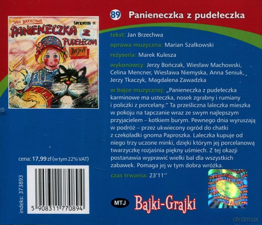 Panieneczka z pudełeczka [AUDIOBOOK] [CD]