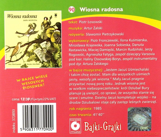 Wiosna radosna - Piotr Łosowski [AUDIOBOOK] [CD]