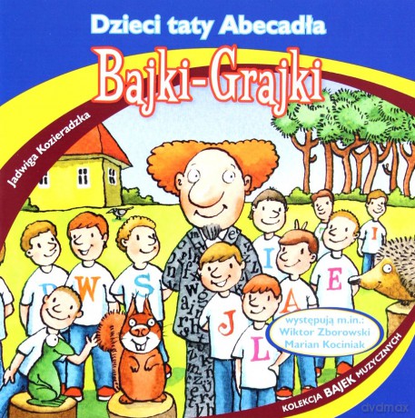 Dzieci taty Abecadła - Jadwiga Kozieradzka [AUDIOBOOK] [CD]